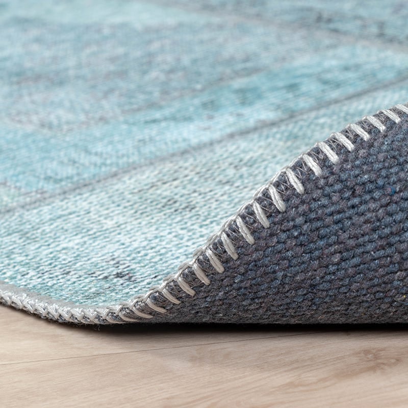 Patchwork Rug - Estate Blue/Green