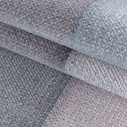 Modern floor rug - Optimism Block Pink/Grey