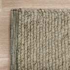 Wool Rug - Feline Olive Green/Blended