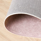 Geometric Rug – Swing Circles Blue/Pink