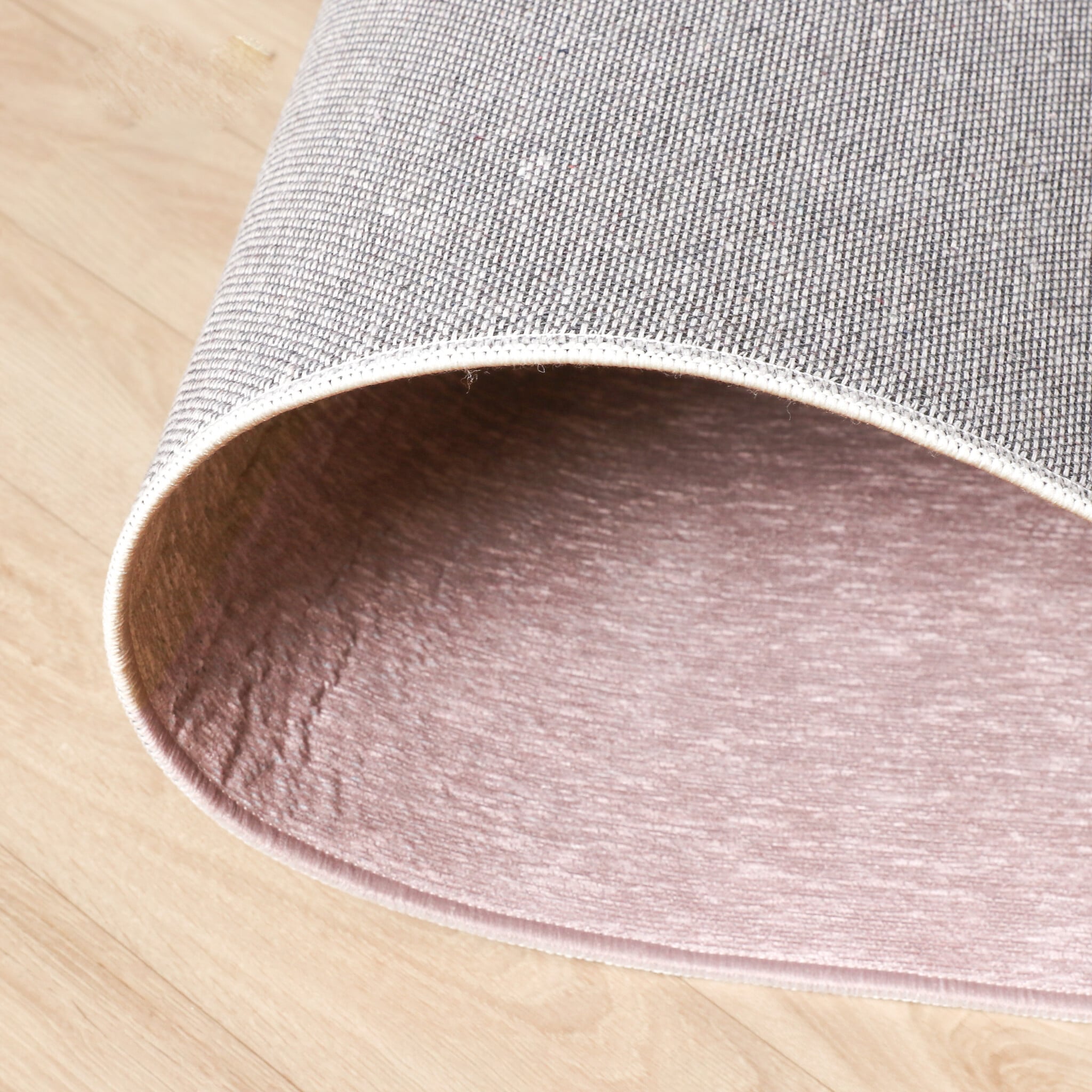 Geometric Rug – Swing Circles Blue/Pink