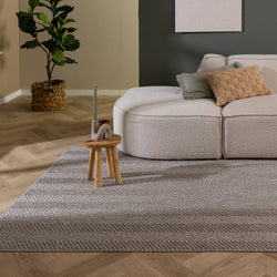 Sustainable Rug - Lorre Lines Grey/Anthracite