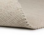 Wool floor rug - Verona ST White 815