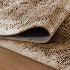 Abstract floor rug - Elitha Orange
