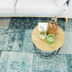 Patchwork Rug - Dreams Mint Green/Turquoise