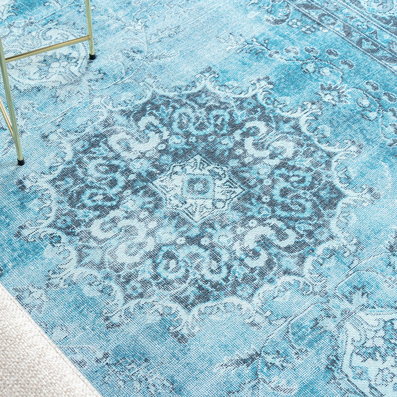Vintage Rug - Estate Medallion Light Blue
