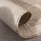 Jute Outdoor Rug - Atlas Diamond Brown/Cream