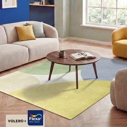 Geometric Rug – Swing Circles Blue/Green
