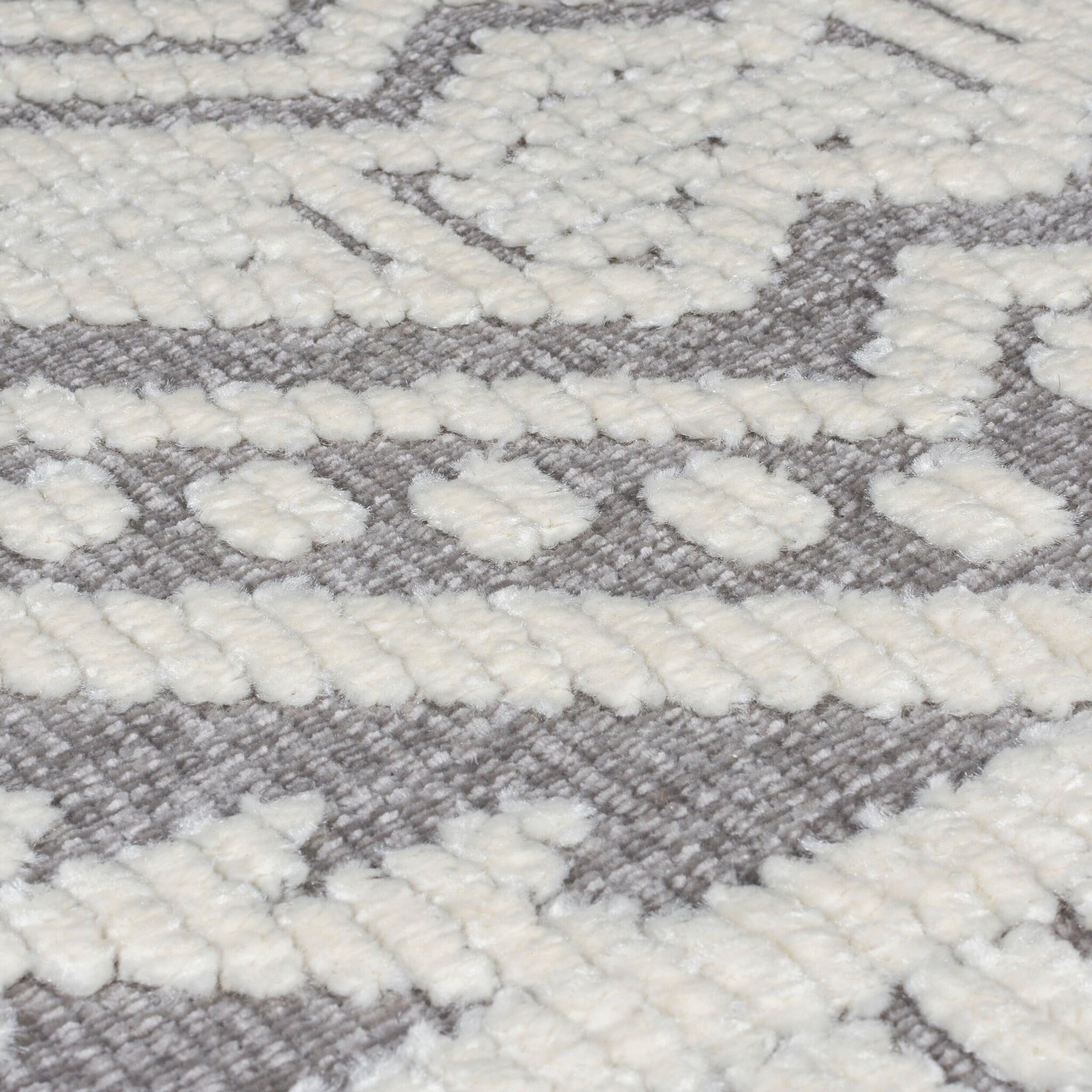 Washable floor rug - Galeo Jaipur Grey