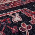 Washable Runner - Reido Traditional Red