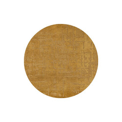Round modern floor rug - Structures Baobab 9201