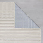 Washable floor rug - Elto Stripe Cream
