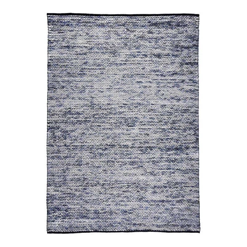 Wool floor rug - Bernadette Blue