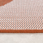 Outdoor Rug - Summer Swirl Terracotta