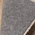 Round washable rug - Clean Cream
