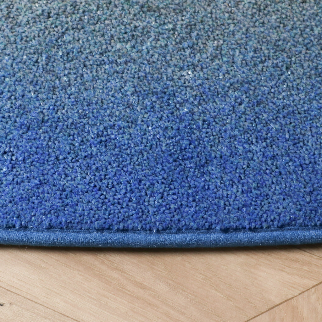 Organic Rug – Mellow Blue/Yellow