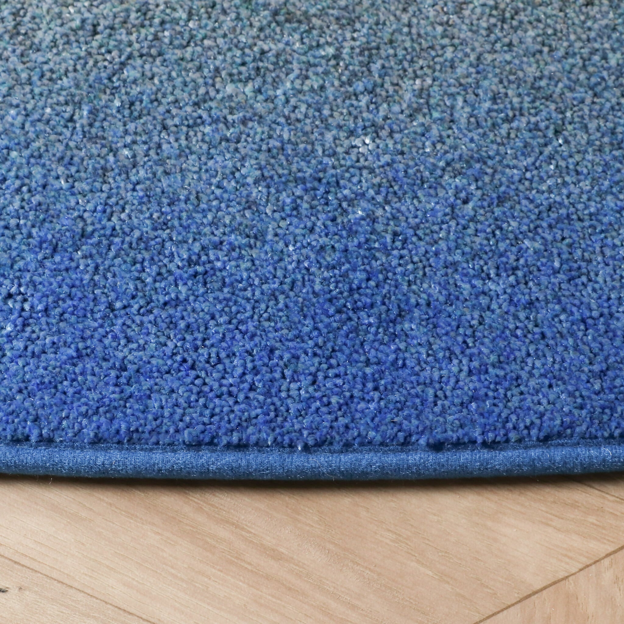 Organic Rug – Mellow Blue/Yellow