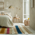 Jute floor rug - Jubio Medina Multicolor