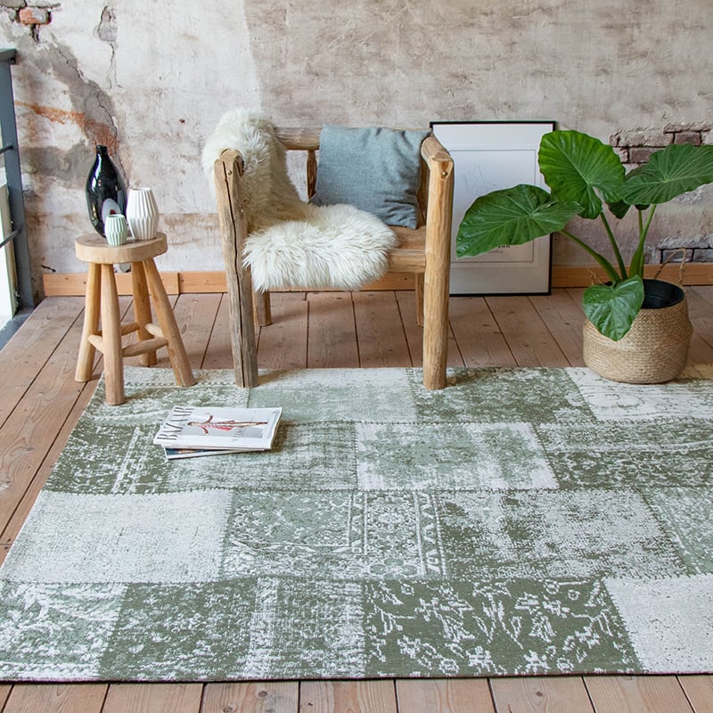 Patchwork Rug - Dreams Green