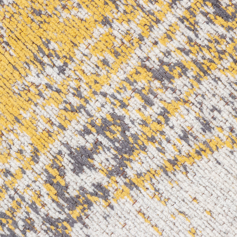 Round Vintage Rug - Admire Yellow