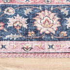 Vintage Rug - Lily Medallion Red/Pink