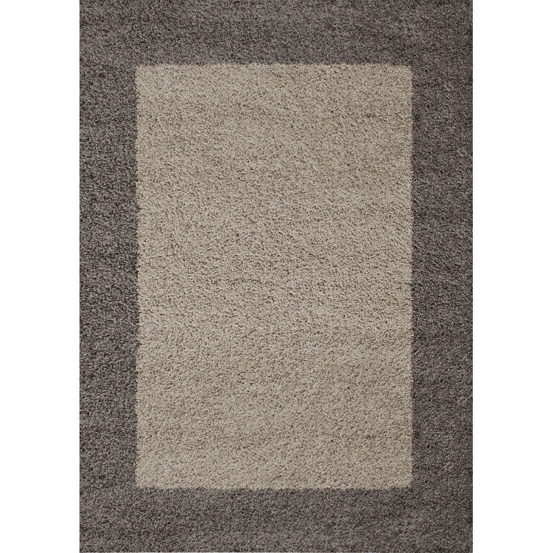 High-pile rug - Edge Taupe