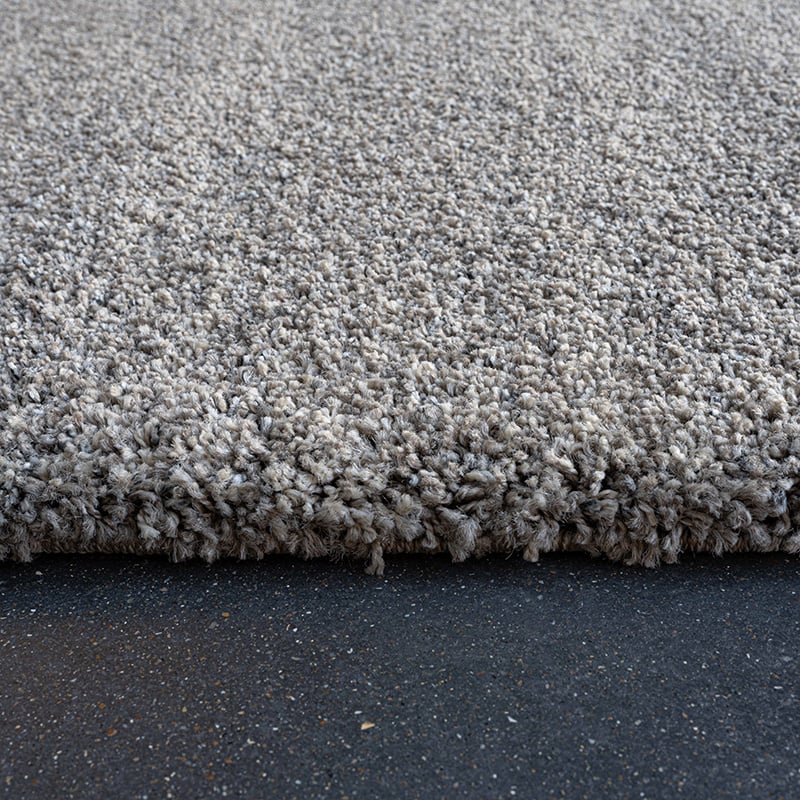High-pile floor rug - Myla 7272 Grey/Beige