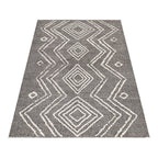 Berber floor rug - Thama Raviel Black
