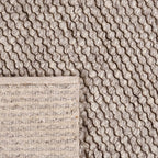 Wool rug - Rosemaria Cream/Grey