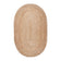 Jute Rug - Fair Oval Natural