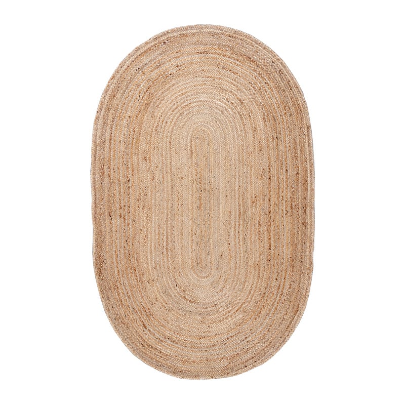 Jute Rug - Fair Oval Natural