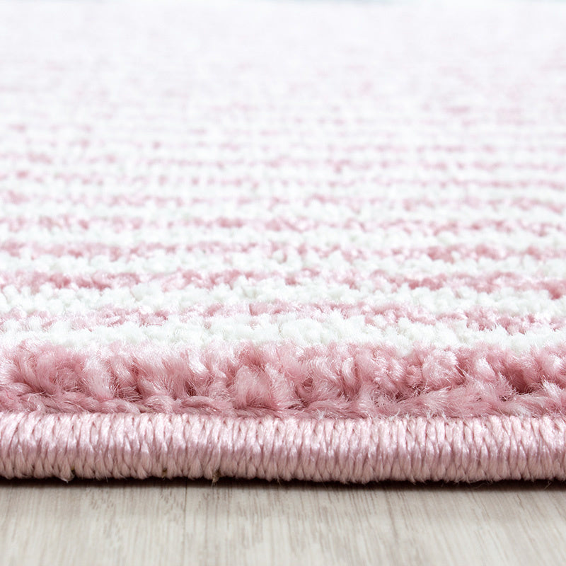 Children's Floor Rug - Ava Multi/Pink
