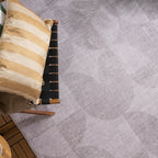 Abstract Outdoor Rug - Groovy Tiles Grey