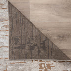 Modern Rug - Hendrix Grunge Cream/Terracotta