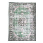 Vintage Rug - Estate Medallion Dark Green