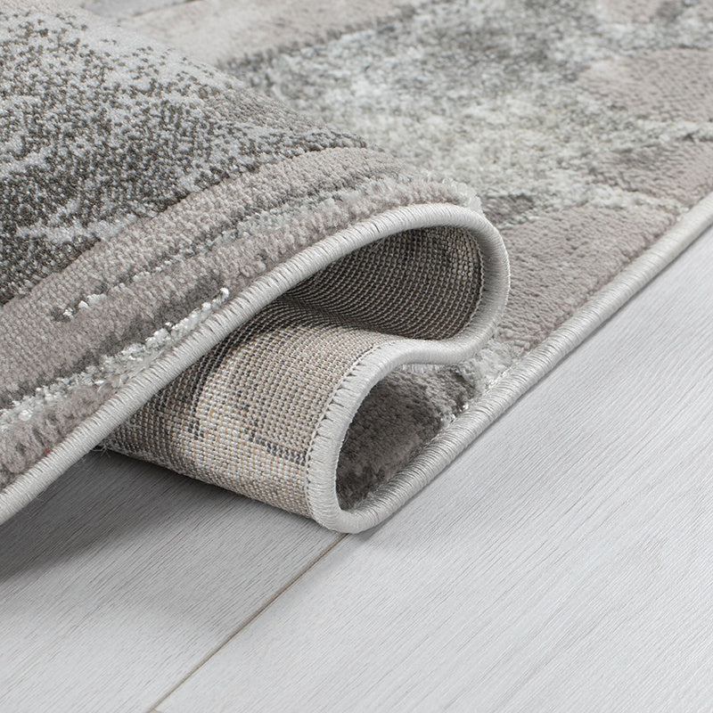 Marble floor rug - Erio Marbled Grey