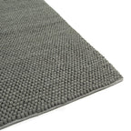 Wool floor rug - New Loop Grey/Green 456