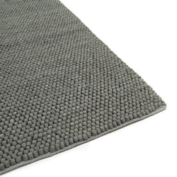 Wool floor rug - New Loop Grey/Green 456