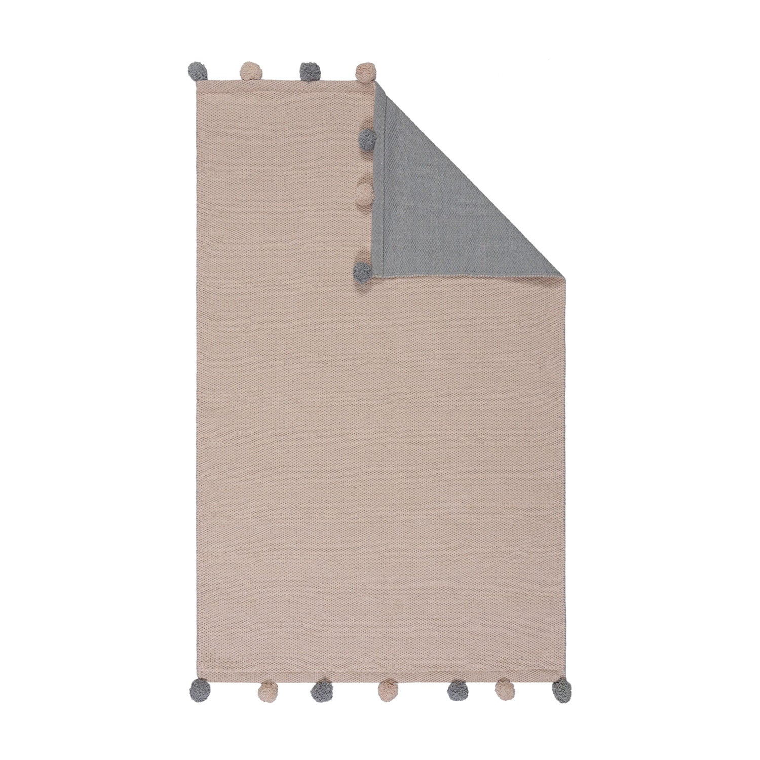 Play Mat - Pepito Fringe Pink/Grey