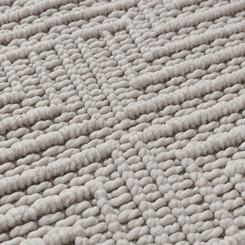 Runner Rug – Hidde 3D Lines White