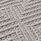 Runner Rug – Hidde 3D Lines White