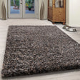 High-pile Floor Rug - Enjoy Taupe