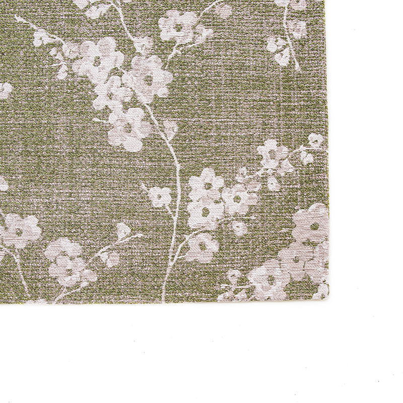 Floral Floor Rug - Sakura Wet Garden 9372