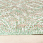 Outdoor Rug - Summer Retro Mint