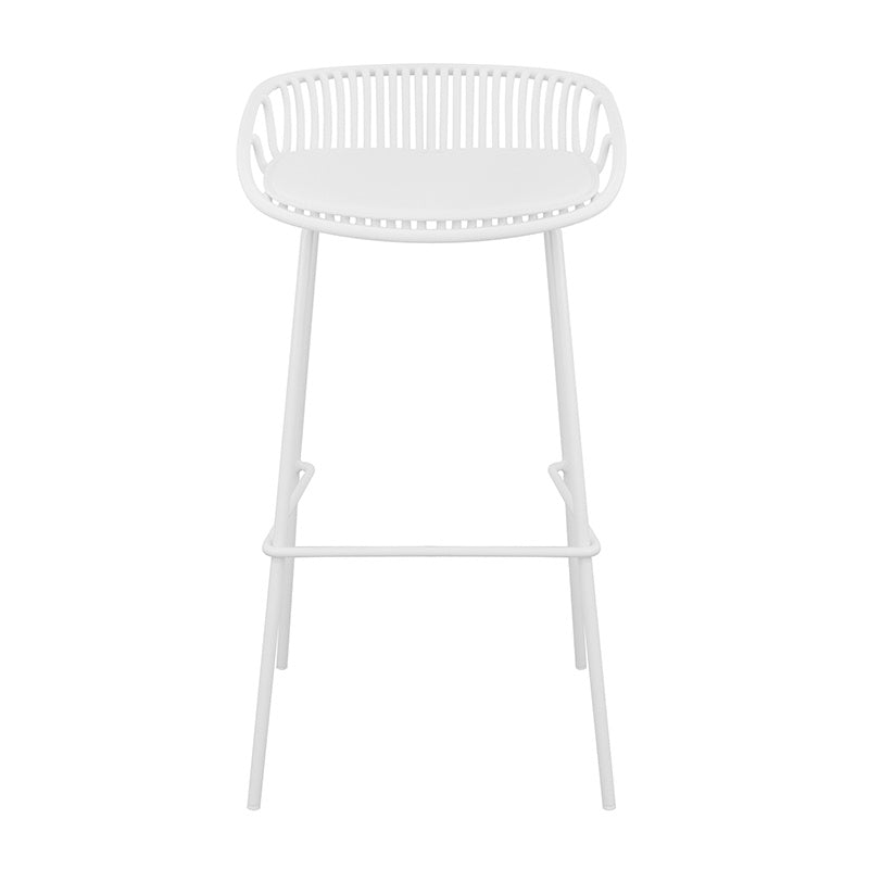 Garden Stool - Rio White