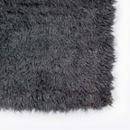 Wool floor rug custom made - Merano Anthracite 013
