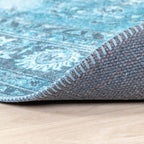 Vintage Rug - Estate Medallion Light Blue