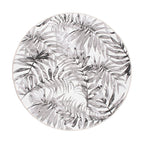 Round Rug - Palmier Leaves Grey