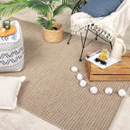 Jute Outdoor Rug - Fora Melange Natural