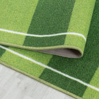 Football Rug - Pleun Football Field Green